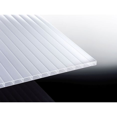 PC-Stegdoppelplatte Stabilo 980 x 6000 mm weiß-opal, 16 mm