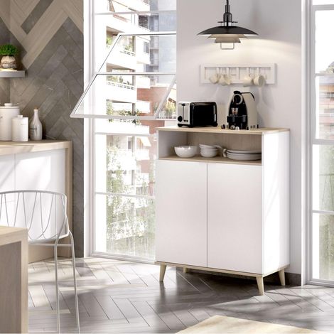 Mueble auxiliar Villarodrigo 2 puertas y 1 hueco 102cm(alto)80cm(ancho)40 cm(largo) (1/3)