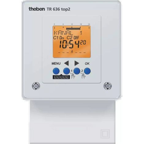 [NEUWERTIG] B-Ware Theben 6360100 Hutschienen Zeitschaltuhr Digitalschaltuhr Timer Tagesprogramm