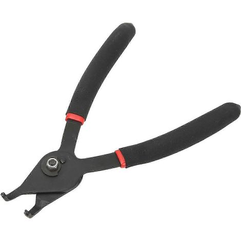 Pince à circlips professionnelle de 20 cm pour usage interne et externe, outil robuste compatible avec le démontage des verrous de boîte de vitesses AQ (WHBYV). (1/4)