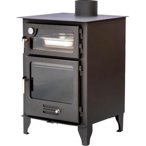 JOIMA - Estufa de Leña Modelo AZUER HORNO 8 kW