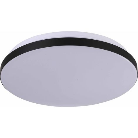 Plafoniera LED 33cm 18W 4000K Babilon nero Light Prestige (1/5)