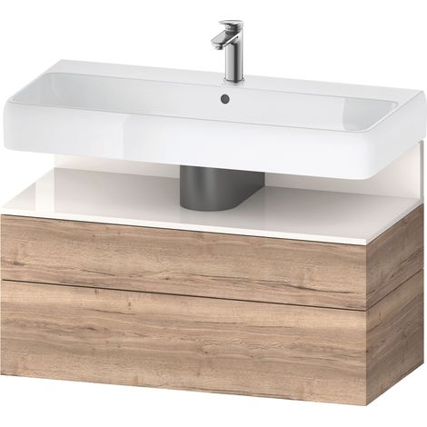 Duravit Collection One Meuble sous-lavabo, 1 tiroir et 1