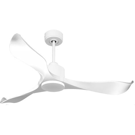 Ventilador de techo Reversible Termostato Wifi Motor DC Techos Inclinados Mando a Distancia Adaptador 2/3 Aspas Hypersilence Memoria