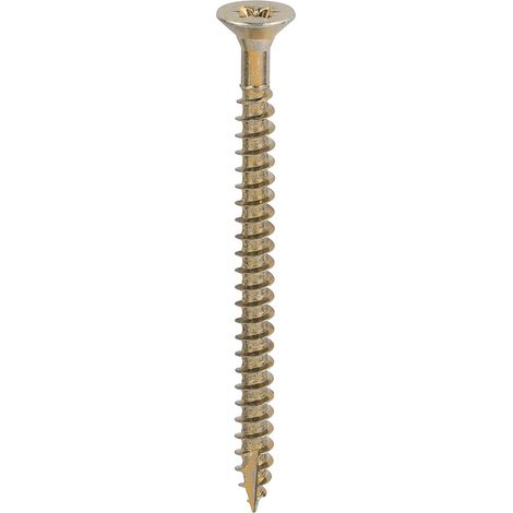 TIMCO Classic Multi-Purpose Countersunk Gold Woodscrews - 6.0 x 80