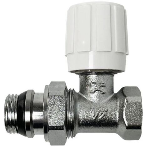 Robinet de radiateur manuel équerre 1/2，Vanne thermostatique de chauffage Vanne de commande thermostatique de radiateur Vanne thermostatique Vanne thermostatique automatique
  Vanne chauffage direct r