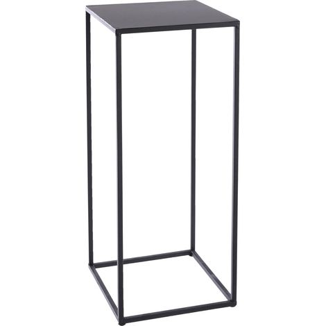 Mica Decorations Beistelltisch Quinty iron 25 x 25 x 60 cm schwarz Beistelltisch