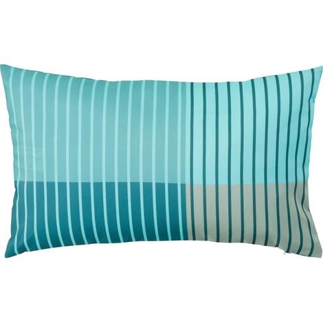 Housse de Coussin Extérieur "Eryn" 30x50cm Vert (1/5)