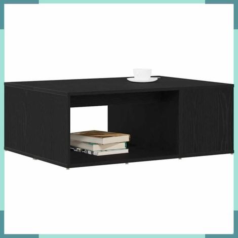 Table basse - 862627 - Chêne noir - Bois d'ingénierie - 90 x 67 x 33 cm (1/5)