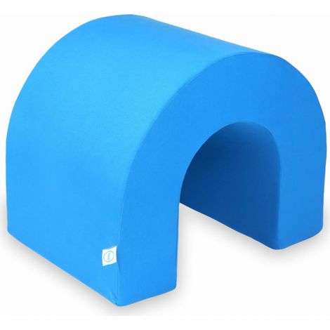 Schaumstoff-Spielplatztunnel Blau