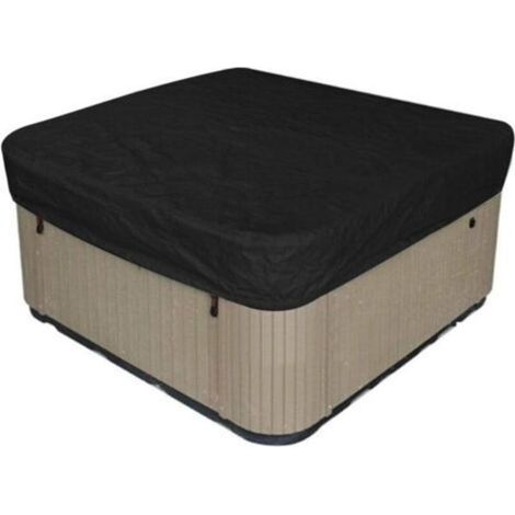 Serbia – Housse de protection pour spa – Tissu polyester 190T imperméable – Résistant aux UV – Dimensions 231x231x30cm