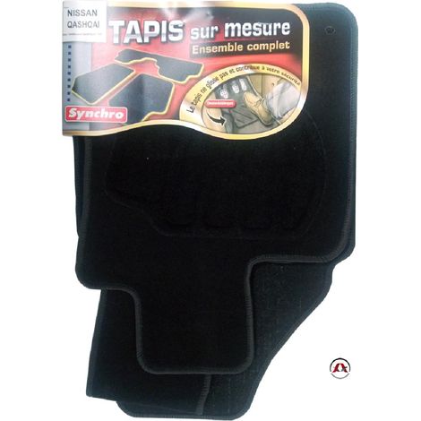 Tapis compatible avec Nissan Qashqai 2007 - Sauf Qashqai plus 2 moquette