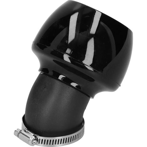 Filtre à air de rechange noir pour motos avec tuyau de diamètre intérieur de 28 à 48 mm (1/5)