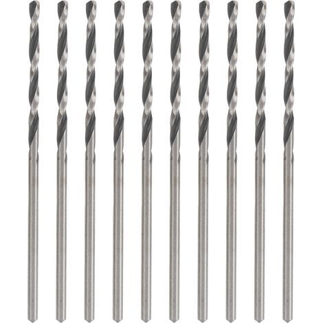 10 Pieces Straight Shank Twist Drill Bits for Jewelry Making, Beading, and Punching Tools, 1.6mm (1/5)