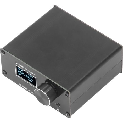 Récepteur radio portable à écran LED, bande VFO 138-4400 MHz, 4 niveaux réglables, charge via USB Type-C, réception RF (1/5)