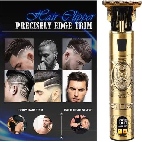 Rasoir Electriques Hommes Tondeuse à Barbe Cheveux Professionnelle Intelligent LED Sans fil Famille Enfants Animaux Coffrets (1/4)
