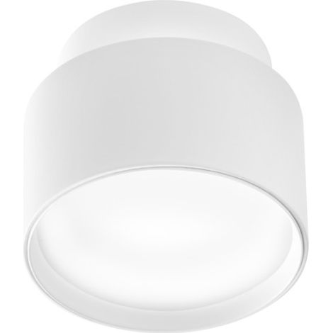 Plafoniera gea led gfa1070 led 600lm 3000k lampada soffitto moderna biemissione