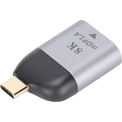 Adaptateur USB-C vers Mini DisplayPort Femelle, Support 4K 60Hz pour MacBook Pro et PC