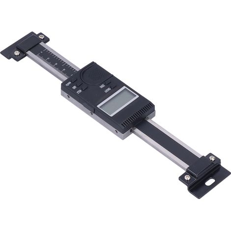 Pied à coulisse vertical numérique IP45 étanche, règle linéaire digitale avec écran LCD pour fraiseuse, 0-100 mm / 0-3,9 pouces (1/5)