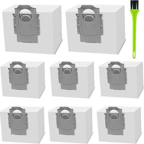 Lot de 8 sacs à poussière pour aspirateur Roborock Q7 Max / Q7 Max+ / Q7 Max Plus et Roborock S7 MaxV Ultra/S7 Pro Ultra (1/5)