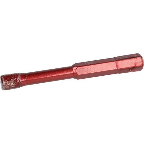 Foret diamant de précision diamètre 8 mm Q750 pour perceuses, rapide et durable