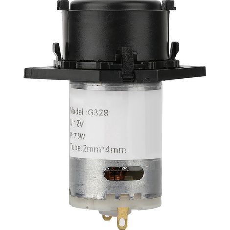 Selbstbau-Peristaltikschlauch-Dosierpumpe 12V für Aquarienlabor-Chemieanalyse (Schwarz 24) (1/5)