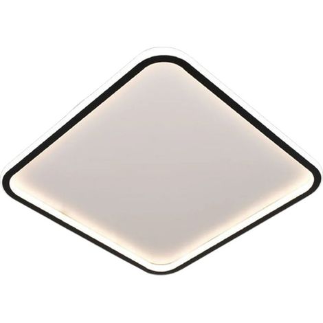 TrAdE Shop Traesio - Plafoniera Lampada Da Soffitto Quadrata 50w 4000lm Con Bordo Tecnologia Cct Ip20 C12-3c - (1/5)