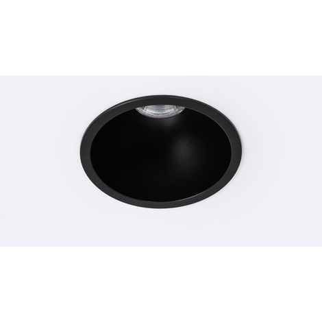 LED Downlight Einbaustrahler 5-7W Konisch Areni Schnitt Ø 75 mm 3500K Schwarz Warmweiß 5 W (1/5)