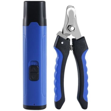 Filiyano-Lime à ongles électrique pour chien avec lumière LED, sûre et douce pour les griffes, coupe-ongles ergonomique pour animaux de compagnie. (1/5)