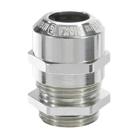 10101089 WISKA Presse-étoupe ATEX 2 poucex2209 avec joint torique laiton (CuZn) nickelé II2DExtbIIICDb/II2GExebIICGb / II 2G (1,2) II 2D (21,22) - 1 Stück (1/2)