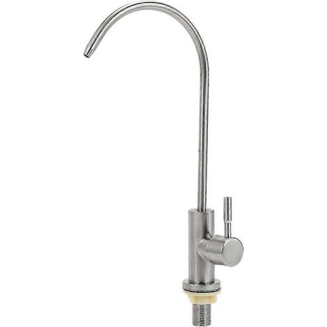 Robinet de cuisine avec filtre à eau potable intégré, en acier inoxydable 304, système de purification par osmose inverse C (1/5)