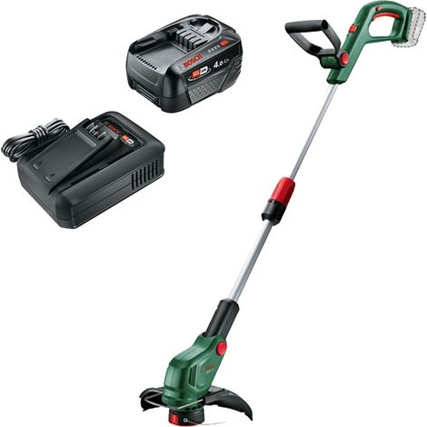 Bosch 06008C1F01 Cordless 18v Grass Trimmer UniversalGrassCut 4AH Battery Kit