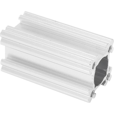 Profilé extrudé linéaire à rainure en T, rail en aluminium, fournitures industrielles, longueur 24 mm, épaisseur 48 mm (1/5)