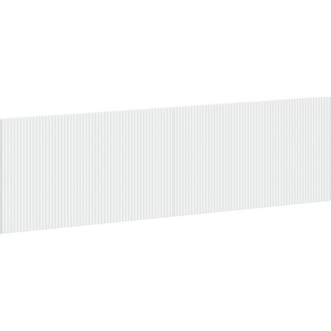 Wall-Mounted Headboard ARNHEM White Engineered Wood vidaXL