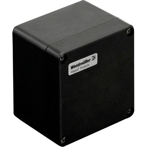 Weidmüller KLIPPON POK 121209 EX Contenitore 122 x 120 x 90 Poliestere rinforzato con fibra di vetro Nero 1 pz. (1/2)