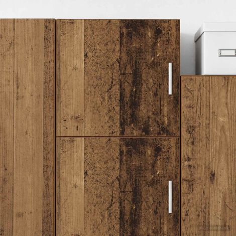 vidaXL Armadietto a muro Legno antico 40 x 42,5 x 40 cm PB (1/5)
