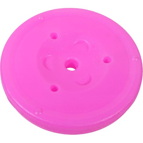 Ballonständer aus Kunststoff, vertikaler Fuß, Hochzeits- und Geburtstagsdekoration, rosa, 1 Stück (1/5)