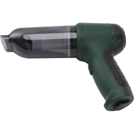 Aspirateur à main sans fil, puissant et portable pour maison, voiture, bureau, vert (1/5)