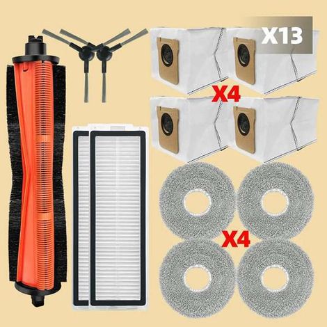 1 set. Color: see photo. Material: plastic. Suitable for the Xiaomi Mijia M40S (OV31CN) vacuum cleaner.