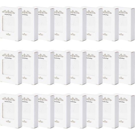 24 petites boîtes de rangement pour bijoux élégantes, design raffiné, idéales pour offrir en cadeau, coffrets de présentation stylés et compacts. (1/4)