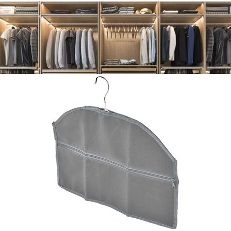 Aufbewahrungsbügel für Zuhause mit versteckten Aufbewahrungstaschen, Hängetaschen für Kleidungsstücke zum Verstecken von Wertsachen zu Hause und auf Reisen, Haken zum sicheren Transport und zur platzs (1/5)