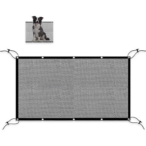 Car Net for Dogs, Car Safety Barrier 116 x 76 cm (1/5)