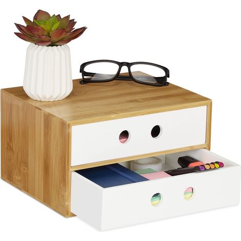 Organizador de escritorio 2 cajones