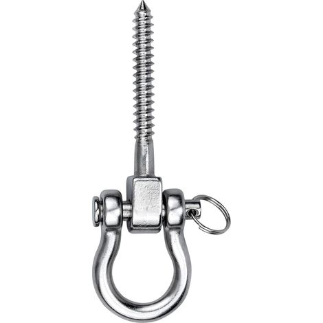 Load capacity 220 kg heavy duty ceiling hook, hammock hook made of stainless steel (1/5)