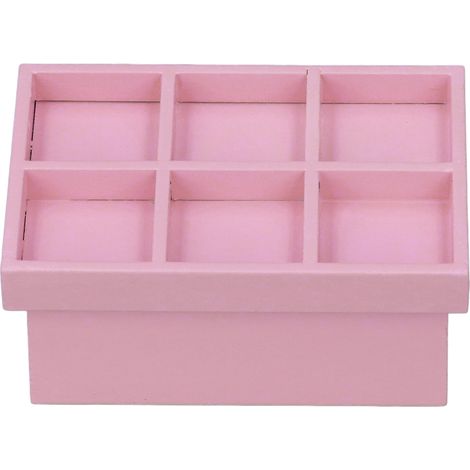 Étagère à fruits et légumes miniature en bois rose, maquette de stand de marché pour maison de poupée 1:12, décoration mignonne et réaliste (1/5)
