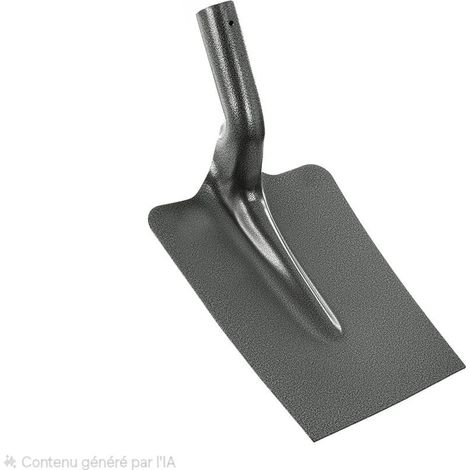MERMIER Pelle terrassier carrée 23cm sans manche (1/4)