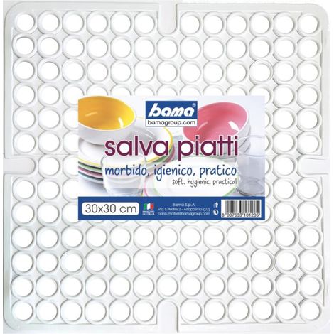 Griglia Copri Lavello 30 x 30 cm Bama Colore Bianco (1/3)