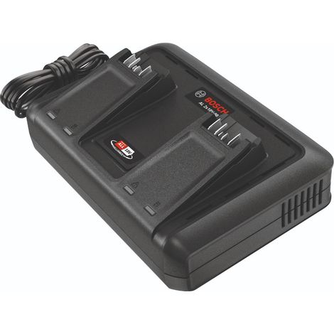Bosch – Chargeur pour électroportatif 18V – 2 batteries 4.4A – Chargement simultané – Compatible POWER FOR ALL ALLIANCE (1/4)