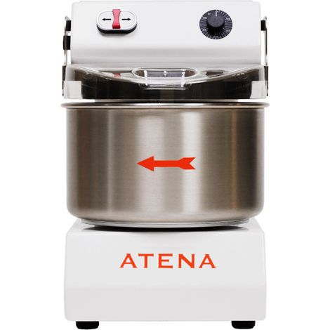 Pétrin Atena blanc - 6 kg - Triphasé - Peb Machinery