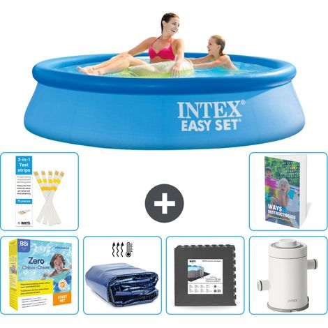 Intex Piscina Easy Set Rotonda - 244x61 cm - 7-pezzi  S111